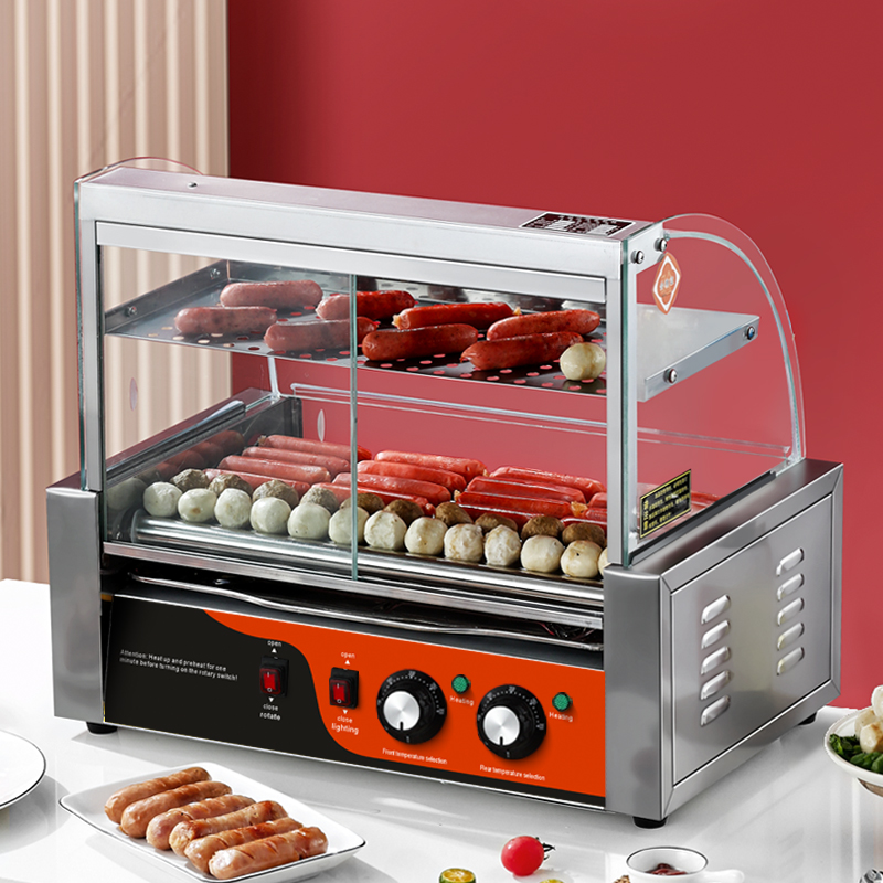 Hot Dog Roller Grill - Elektryczny grill do hot dogów i