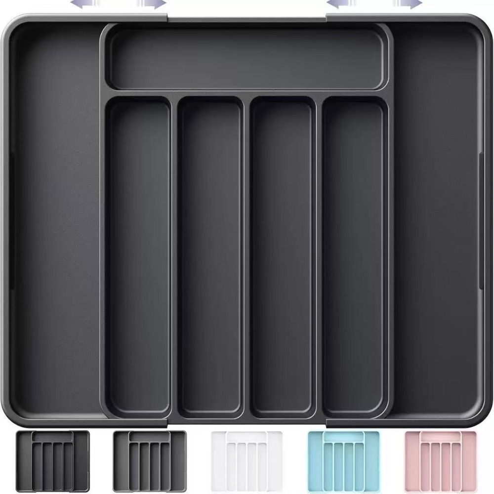 Commercial Kitchen Supplies - Regulowany organizer do szuflady na sztućce,