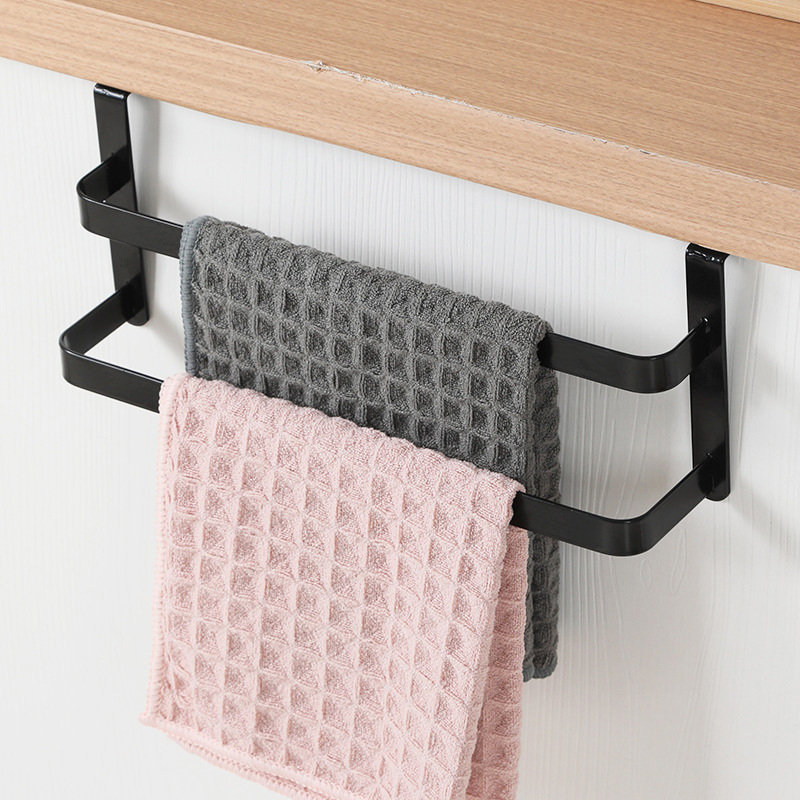 Commercial Kitchen Supplies - Wieszak na ręczniki kuchenne/łazienkowe Dwuwarstwowy wieszak