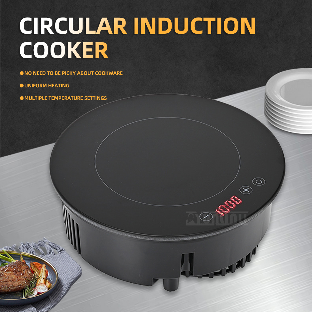 Induction Cooker Commercial - Komercyjna płytka indukcyjna okrągła do wbudowania