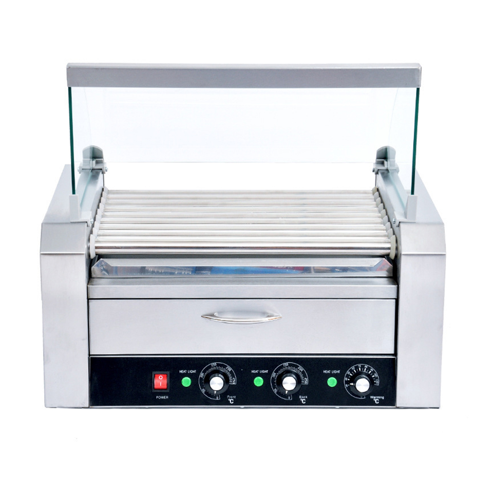 Hot Dog Roller Grill - HHD09A Profesjonalny grill rolkowy do hot