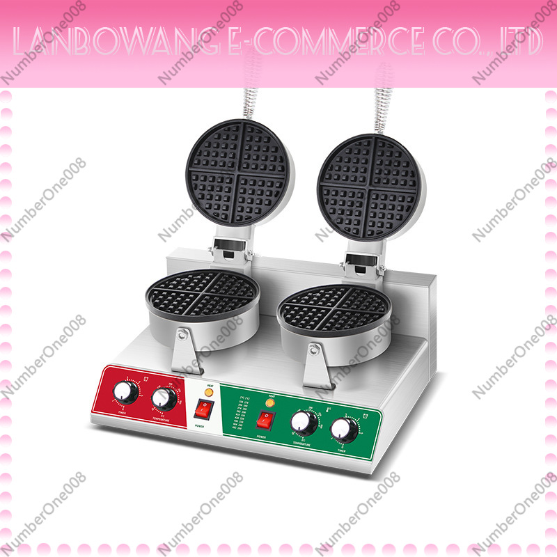 Crepe Maker Griddle - Obrotowa maszyna do gofrów, nieprzywierająca patelnia