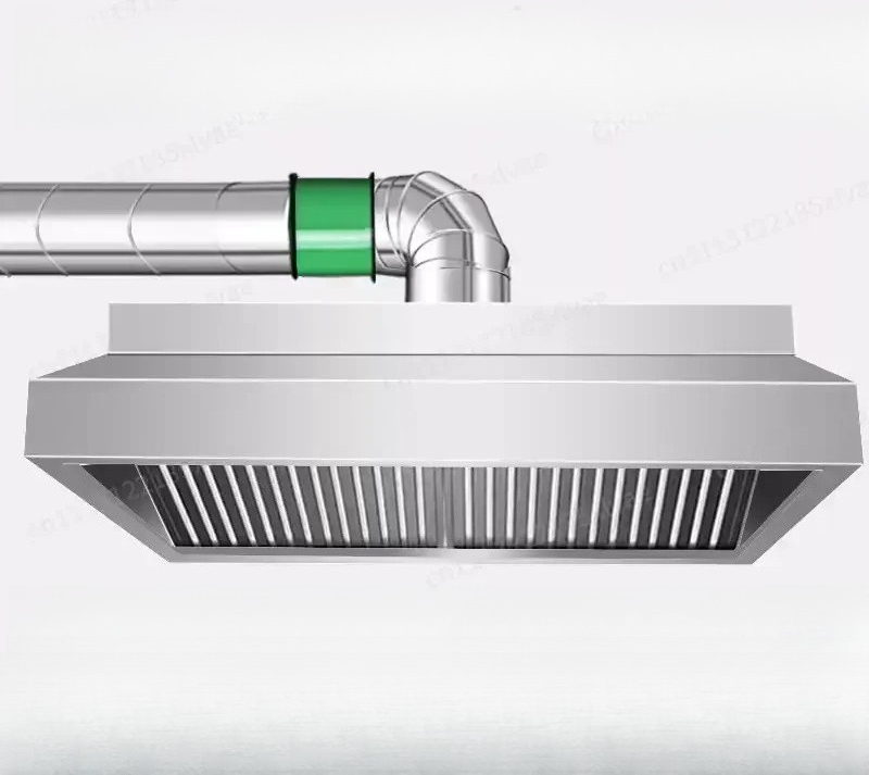 Commercial Exhaust Hood - Wzmocniona okap kuchenny ze stali nierdzewnej,