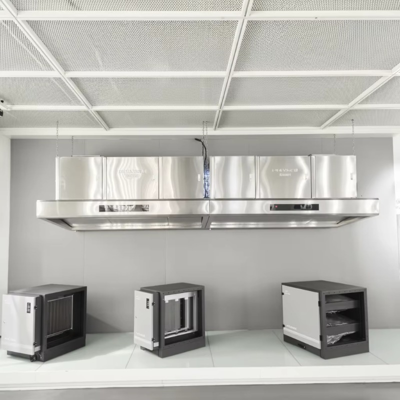 Commercial Exhaust Hood - Komercyjna, konfigurowalna okap kuchenny ze stali
