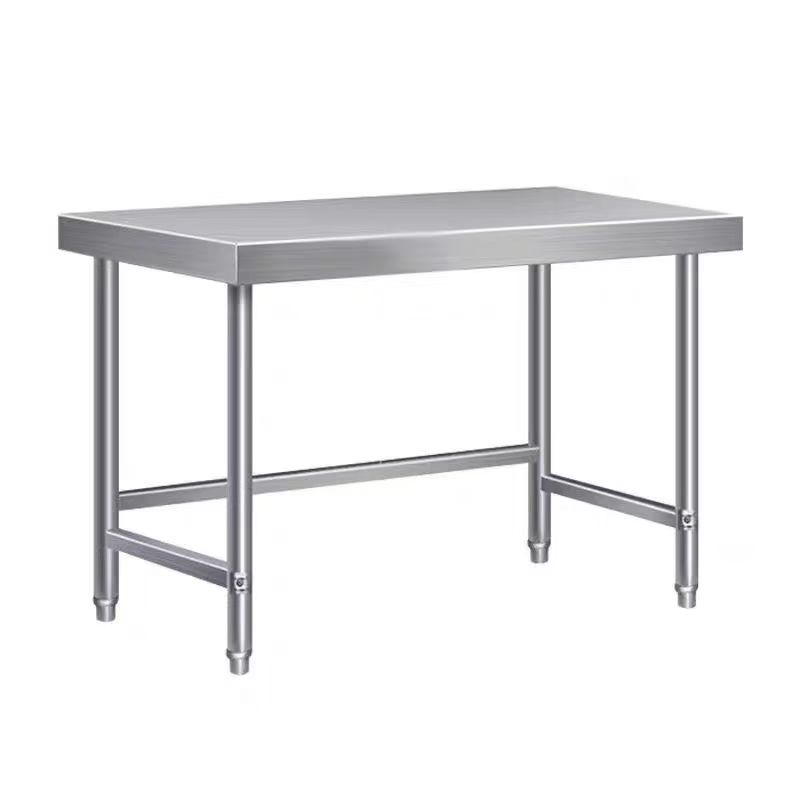 Commercial Kitchen Backsplash - Stół roboczy ze stali nierdzewnej do