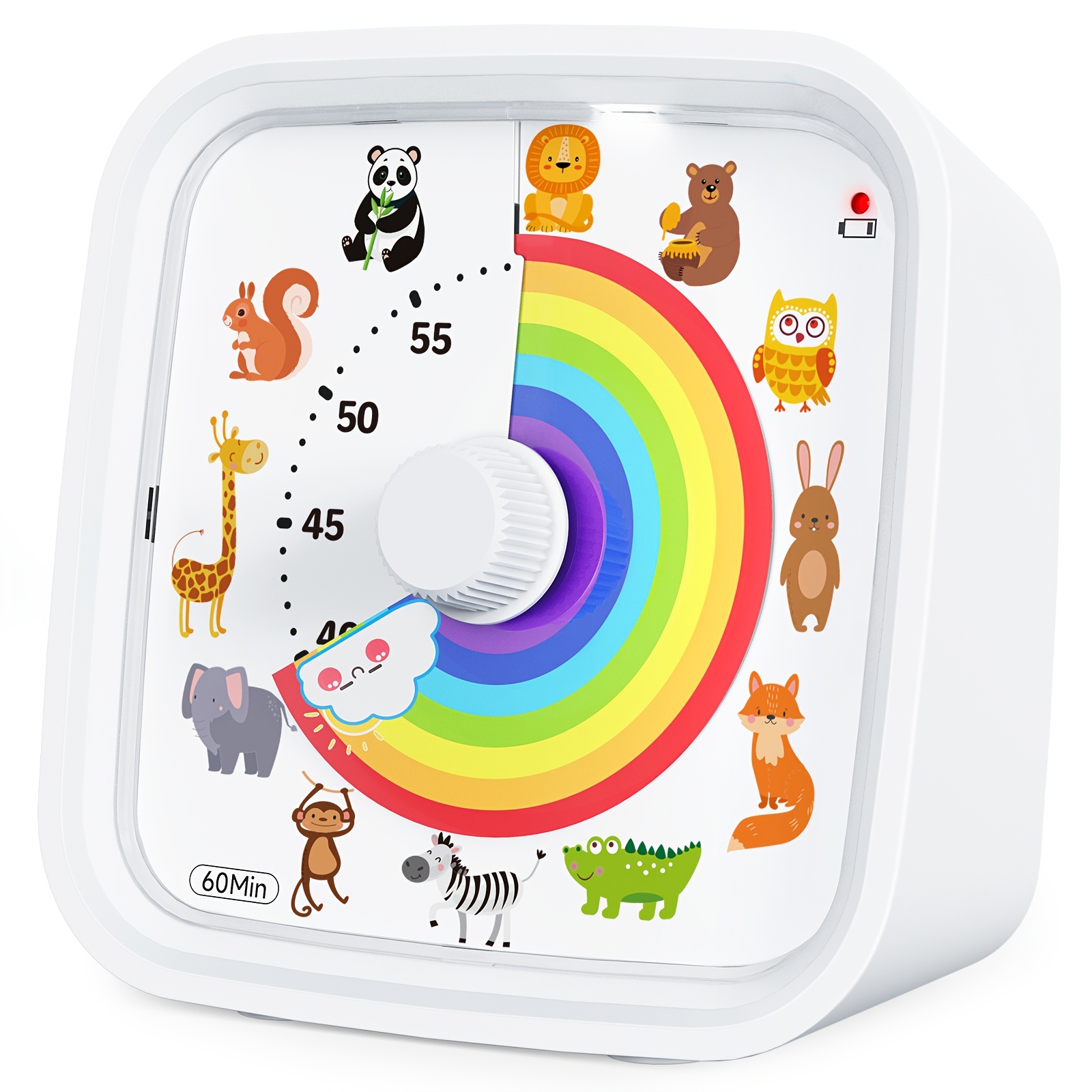 Commercial Kitchen Timer - Uroczy kreskówkowy mechaniczny timer do nauki