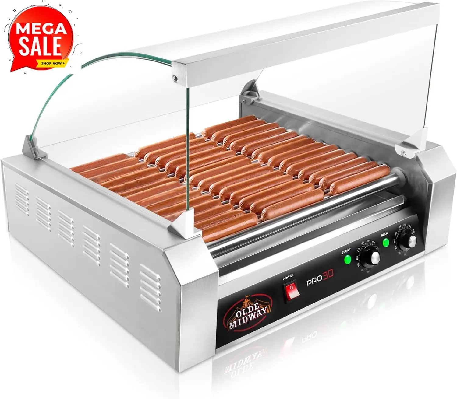 Hot Dog Roller Grill - BestsellerElectric 30 Hot Dog 11 Grill