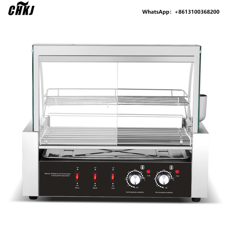 Hot Dog Roller Grill - Profesjonalna elektryczna maszyna do grillowania hot