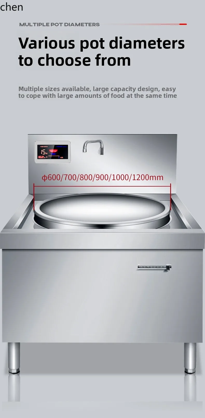 Kuchenka indukcyjna ZML, duża  – Induction Cooker Commercial recenzja i cena