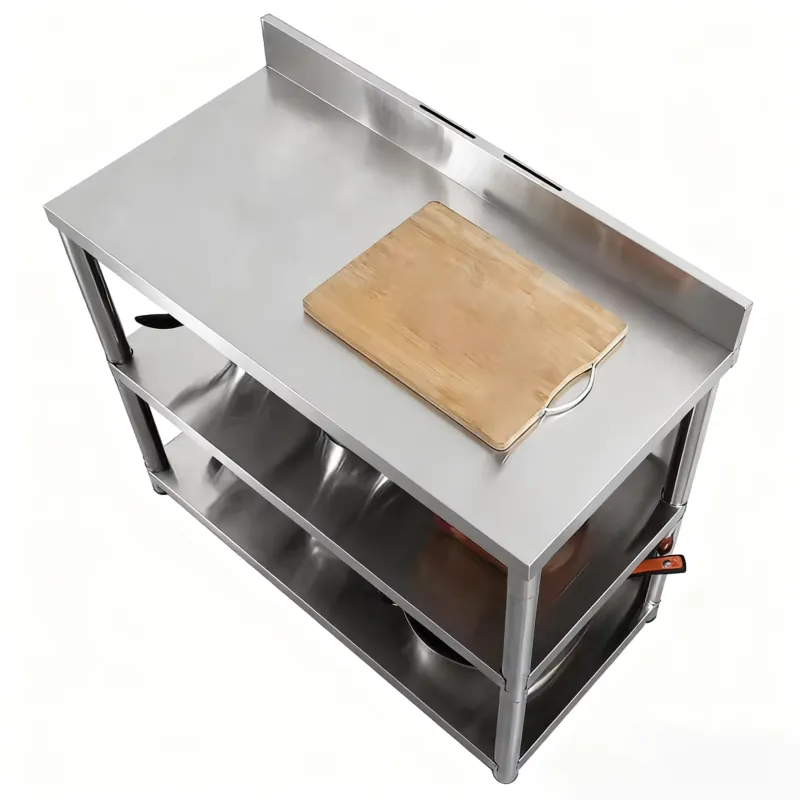Stół roboczy ze stali nierdzew – Commercial Kitchen Backsplash recenzja i cena