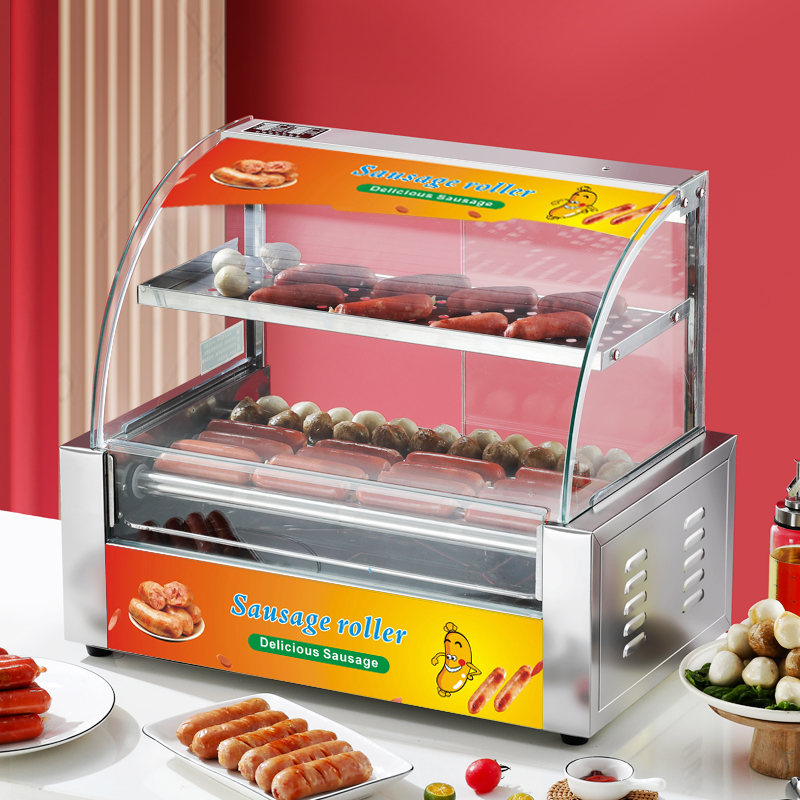Elektryczny grill do hot dogów – Hot Dog Roller Grill recenzja i cena