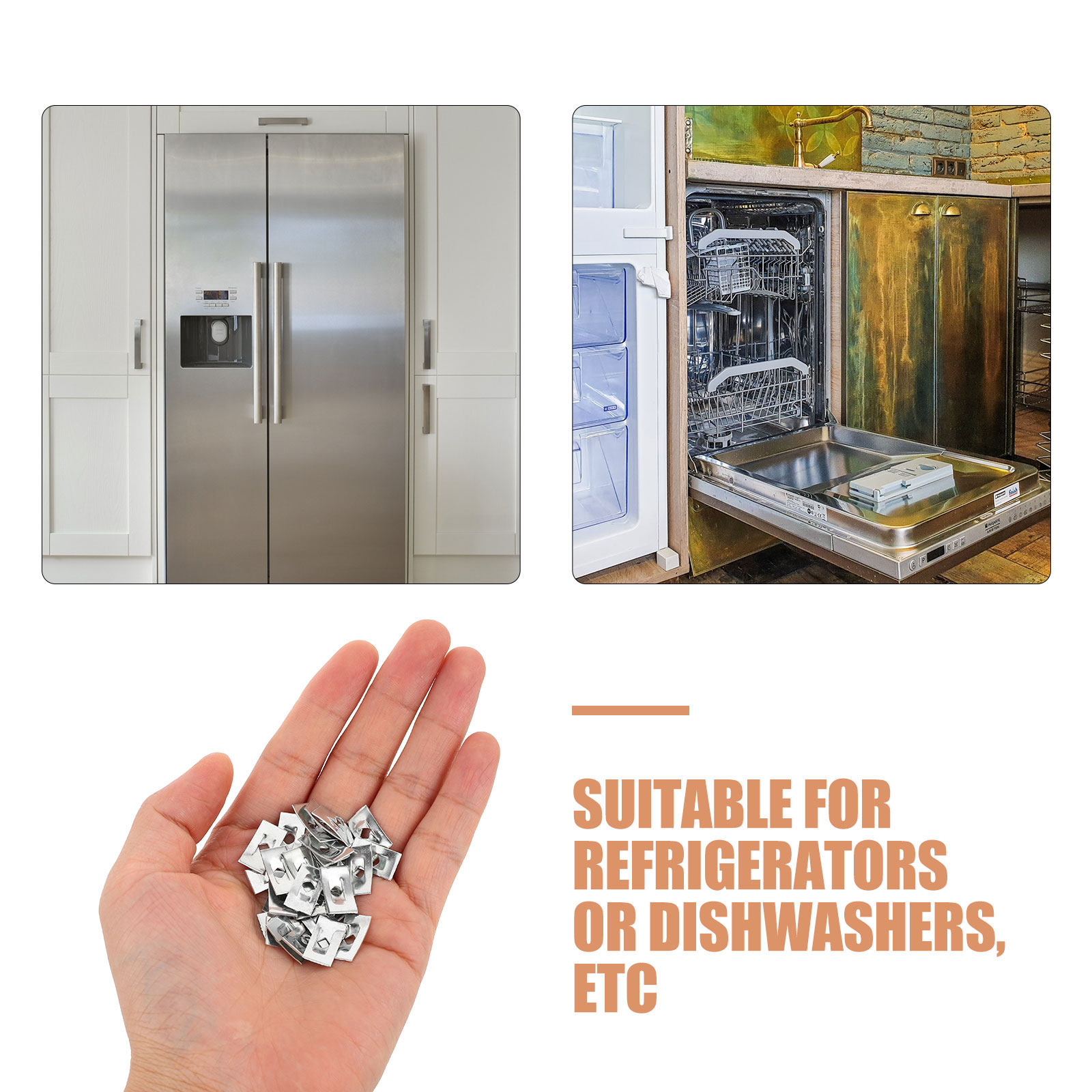 100 szt. metalowych zacisków s – Commercial Kitchen Repair recenzja i cena