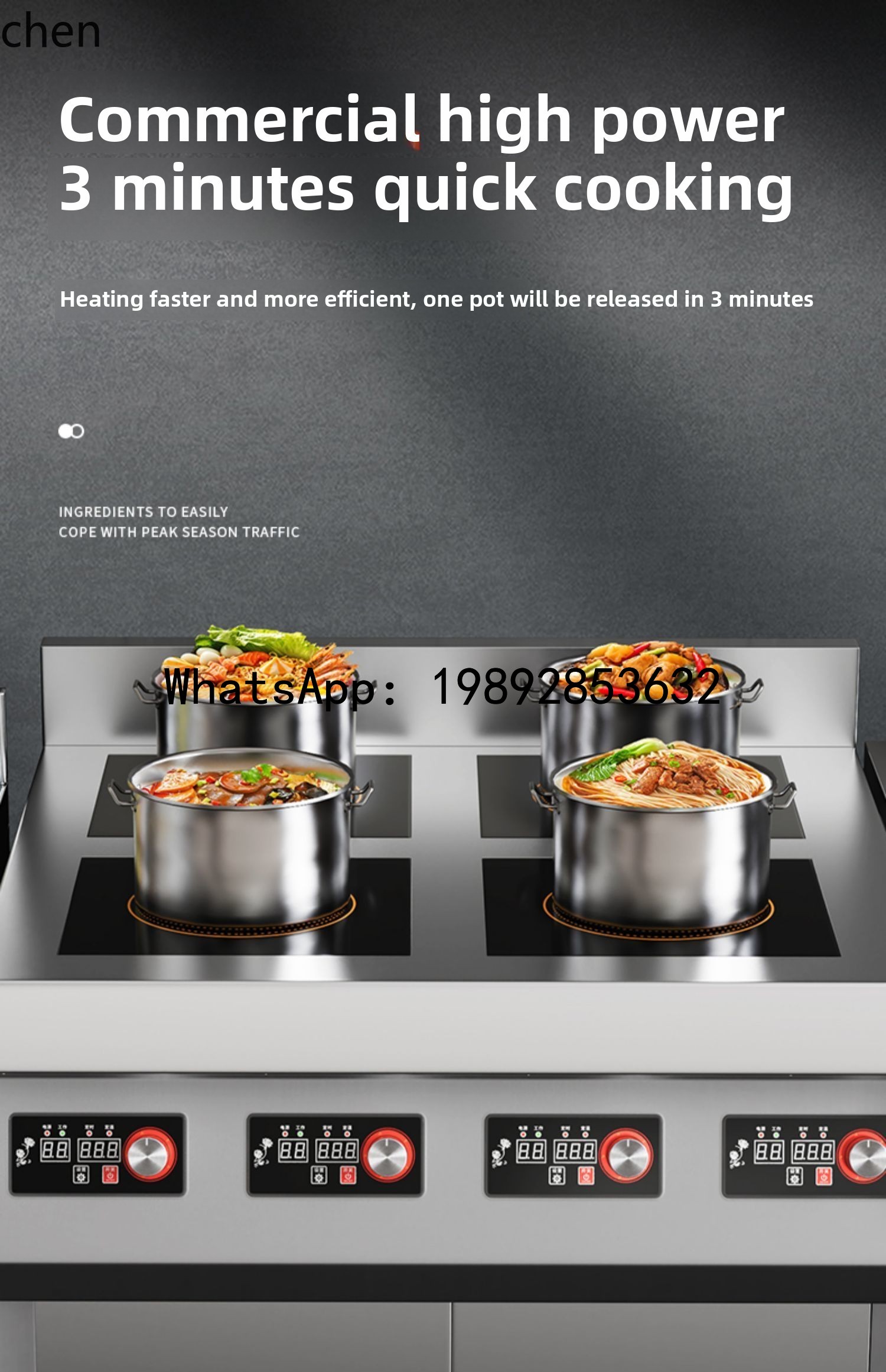 Kuchenka indukcyjna komercyjna – Induction Cooker Commercial recenzja i cena
