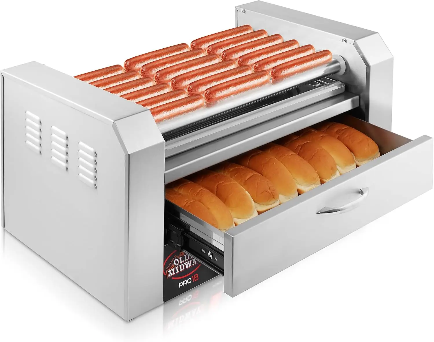 BestsellerElectric 18 Hot Dog  – Hot Dog Roller Grill recenzja i cena