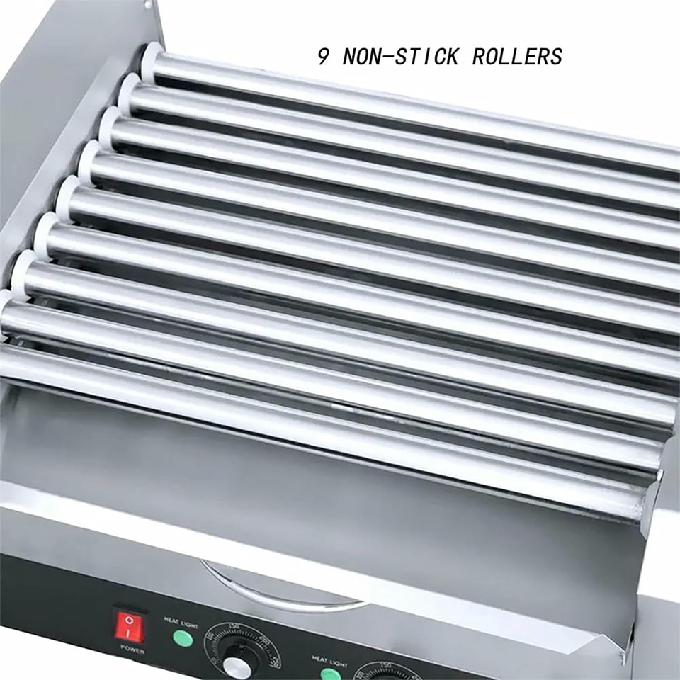 HHD09A Profesjonalny grill rol – Hot Dog Roller Grill recenzja i cena