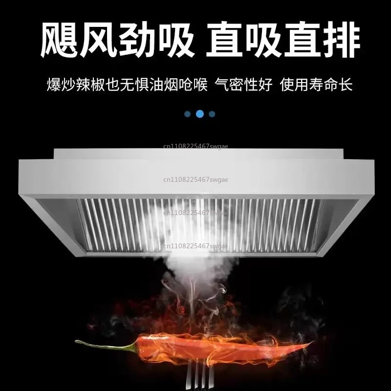 Stalowa okap kuchenny o dużej  – Commercial Exhaust Hood recenzja i cena