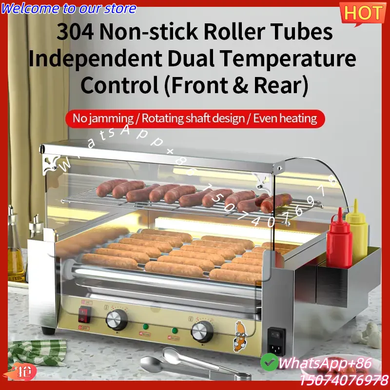 Hurtowy model grilla do hot do – Hot Dog Roller Grill recenzja i cena