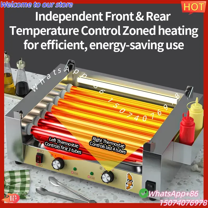 Hurtowy model grilla do hot do – Hot Dog Roller Grill recenzja i cena
