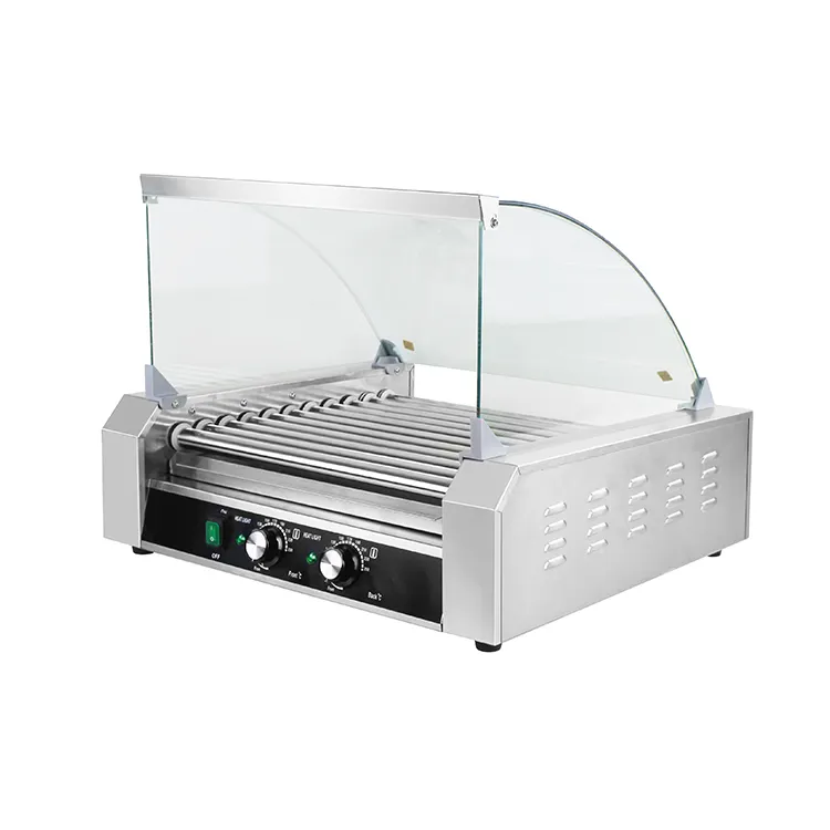 Maszyna do hot dogów z 11 rolk – Hot Dog Roller Grill recenzja i cena