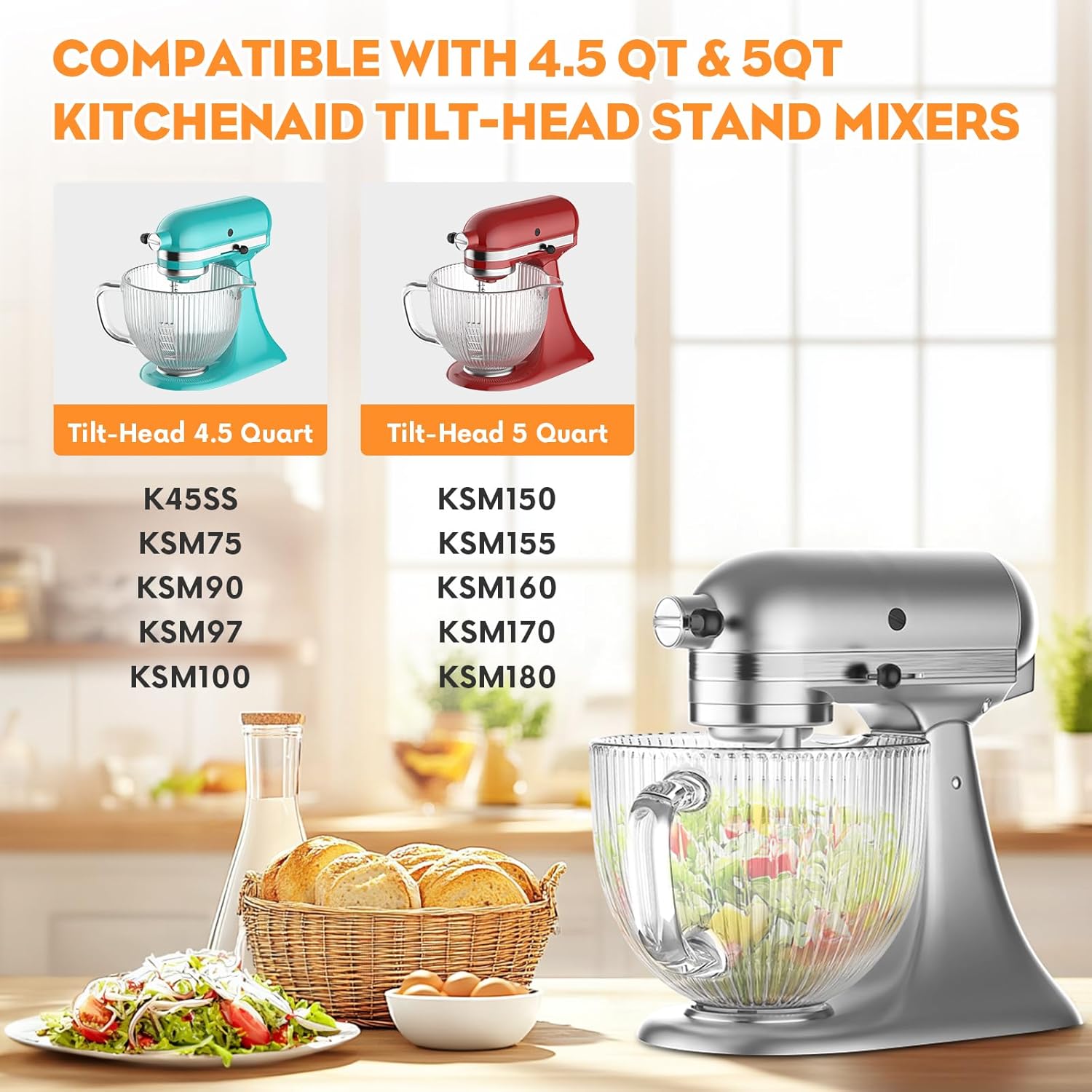 Szklana miska GVODE do miksera – Commercial Kitchen Units recenzja i cena