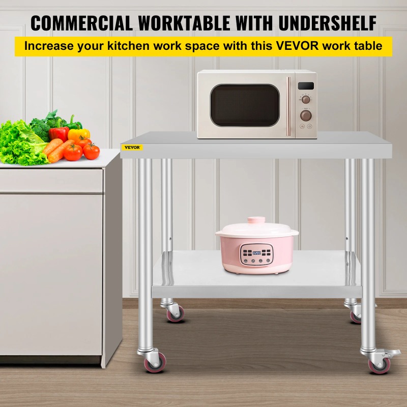 Stół roboczy kuchenny ze stali – Commercial Kitchen Backsplash recenzja i cena