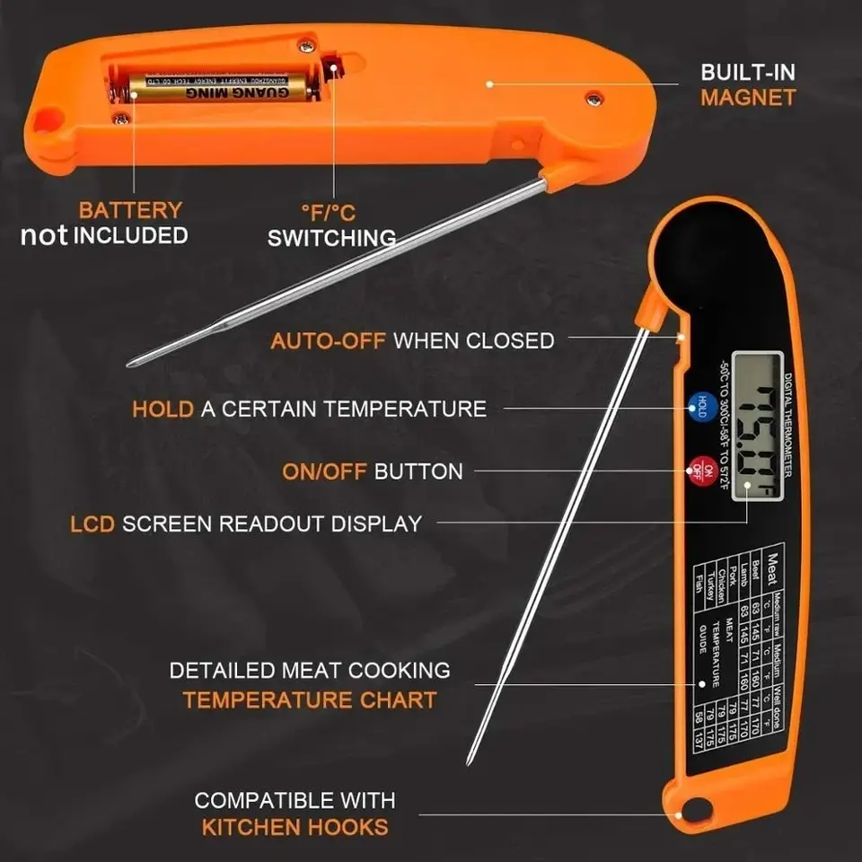 Wodoodporny cyfrowy termometr  – Commercial Kitchen Equipment List recenzja i cena