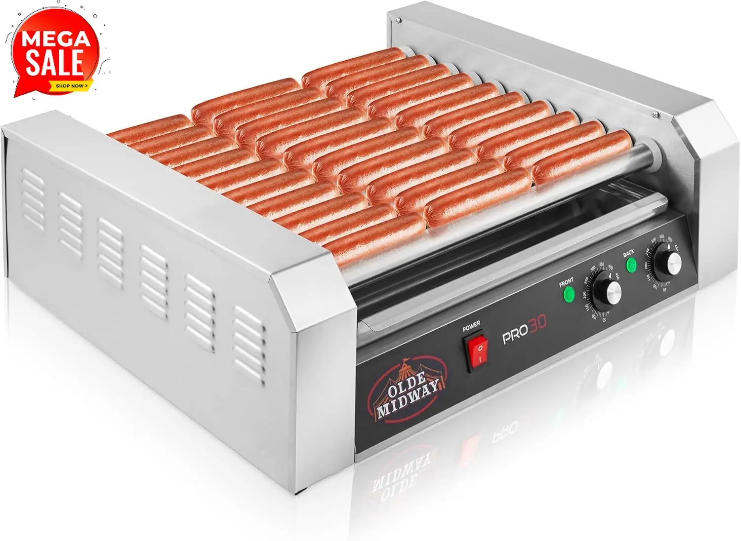 Elektryczny grill do hot dogów – Hot Dog Roller Grill recenzja i cena