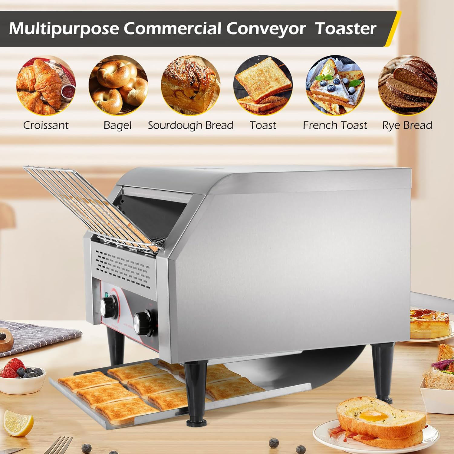 Duży, komercyjny toster do eks – Commercial Kitchen At Home recenzja i cena