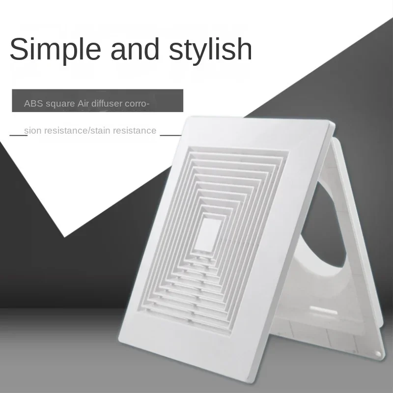 1 szt. ABS kwadratowy dyfuzor  – Commercial Exhaust Hood recenzja i cena
