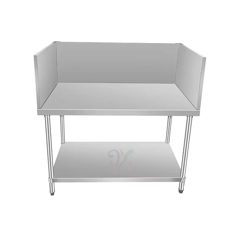 Stół roboczy i przygotowawczy  – Commercial Kitchen Backsplash recenzja i cena