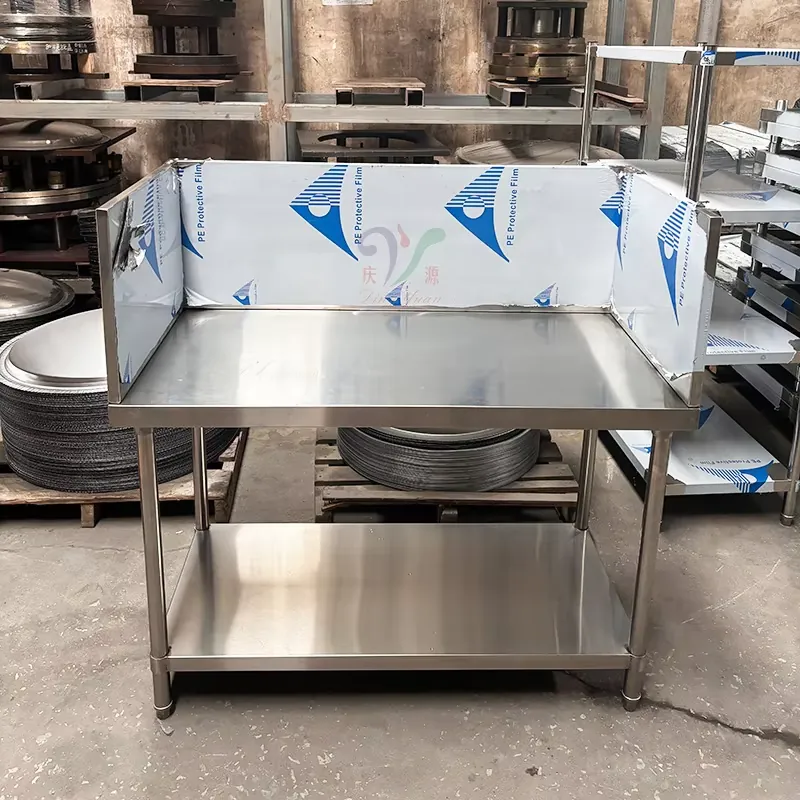 Stół roboczy i przygotowawczy  – Commercial Kitchen Backsplash recenzja i cena