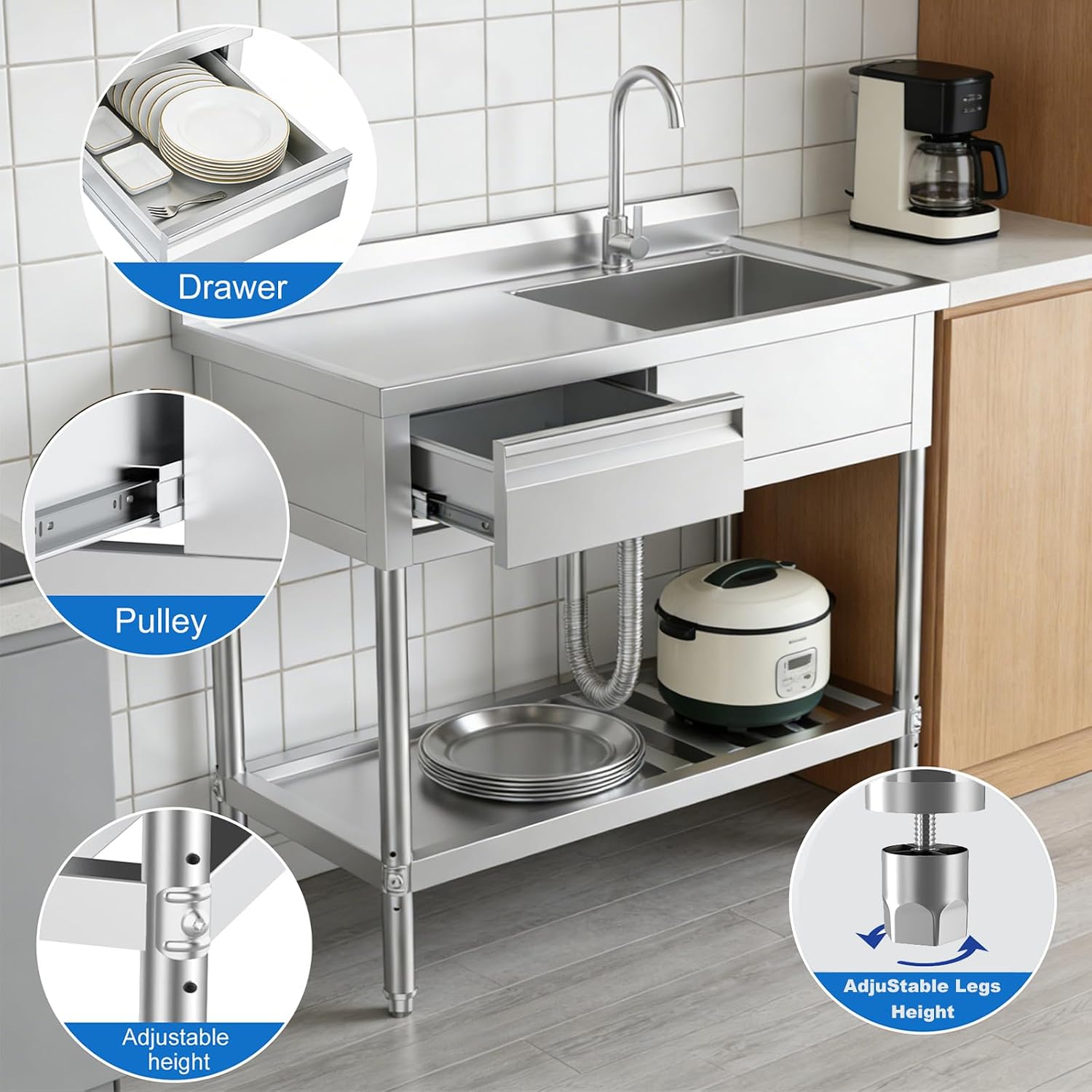 Zlewozmywak ze stali nierdzewn – Commercial Kitchen Plumbing recenzja i cena